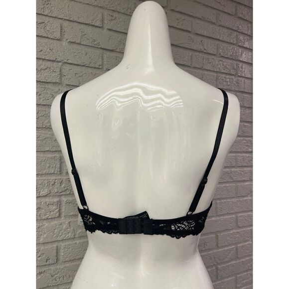 Rene Rofe Lingerie Black Push-Up Bra Size 34C NWT - Picture 4 of 9